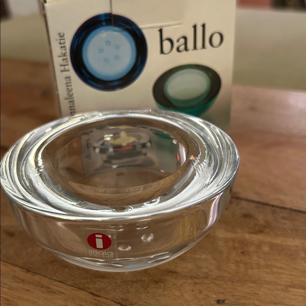 littala Finland Ballo Candleholder, NIB